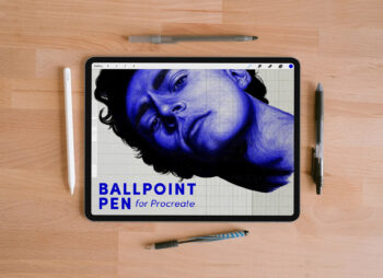 Ballpoint Pen Procreate Brush