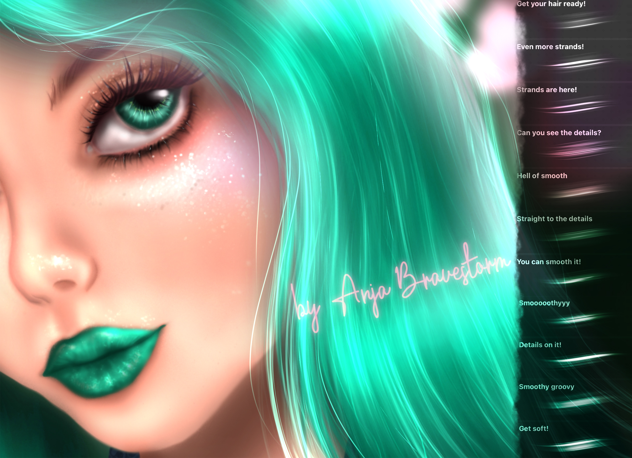 Fine Hair Procreate Brushes GraphicsBunker fine-hair-procreate-brushes-graphicsbunker
