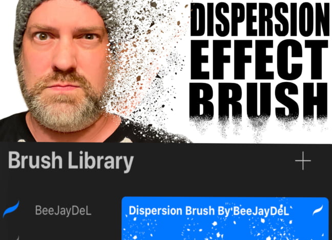 Dispersion Procreate Brush & Tutorial