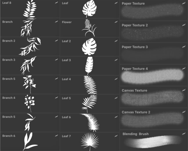 stamps canvas paper textures brushes 1 Stamps Canvas Paper Textures Brushes