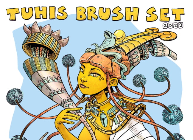 Tuhis Procreate Brush Set 2023