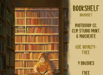 Bookshelf Brushes