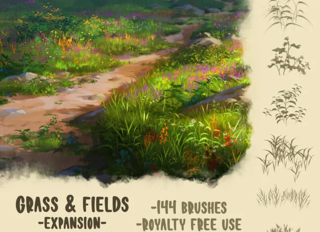 Grass & Fields Brushes