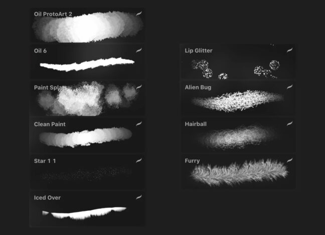 ProtoPack 1 Procreate Brushes