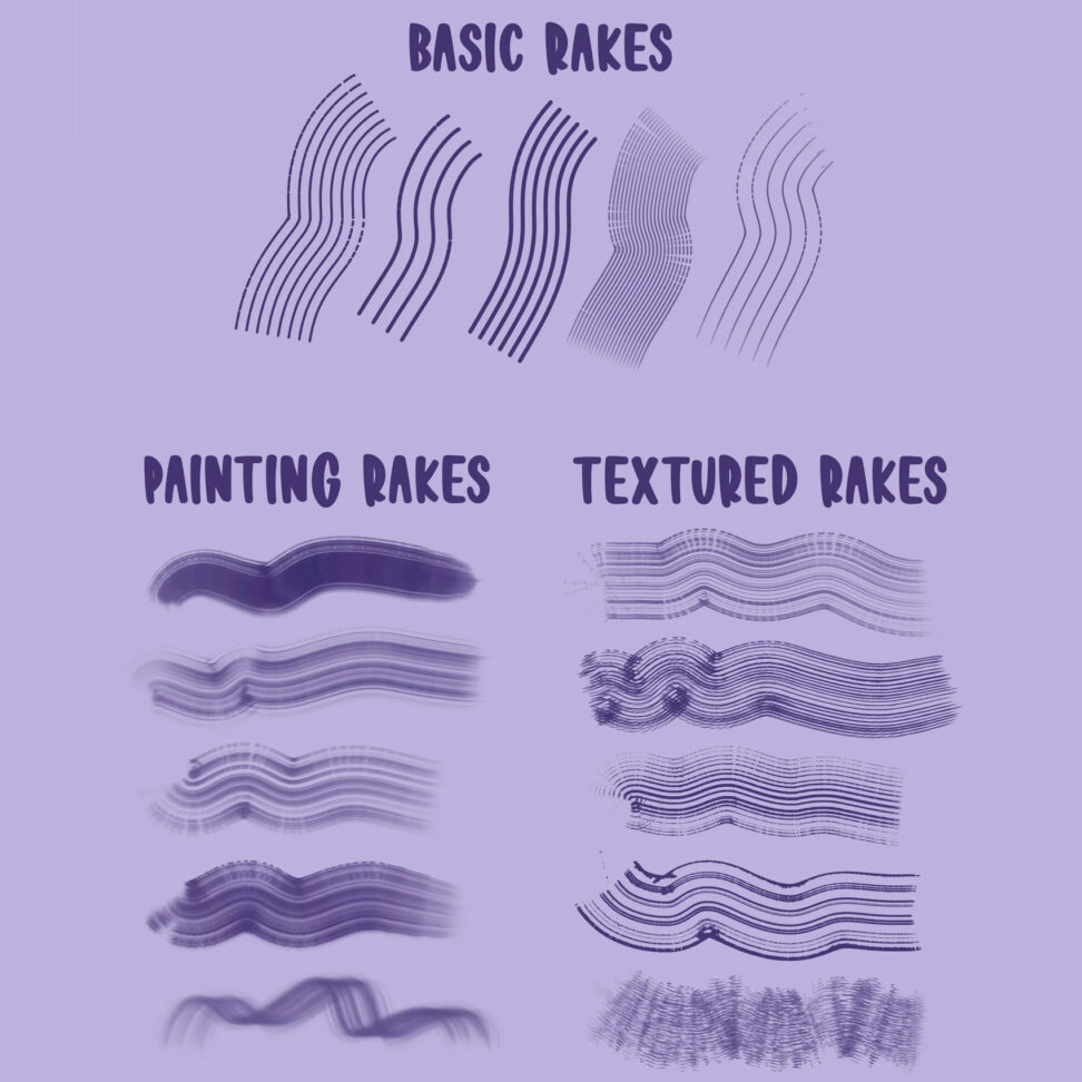 rake-brushes-graphicsbunker
