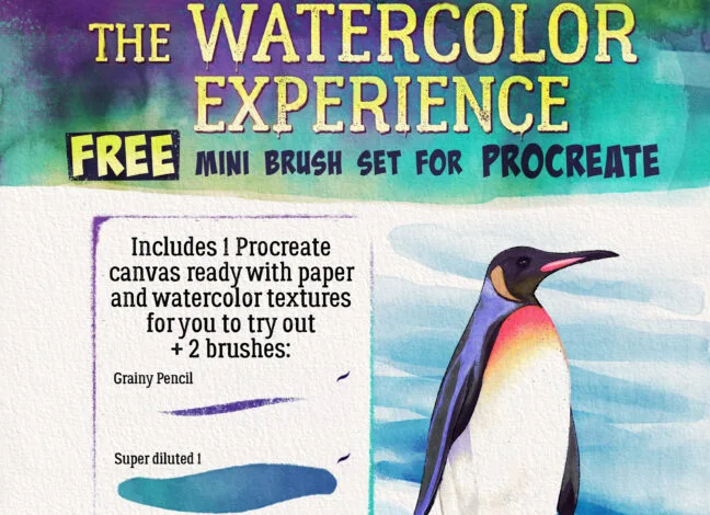 Watercolor Pencil Procreate Brushes