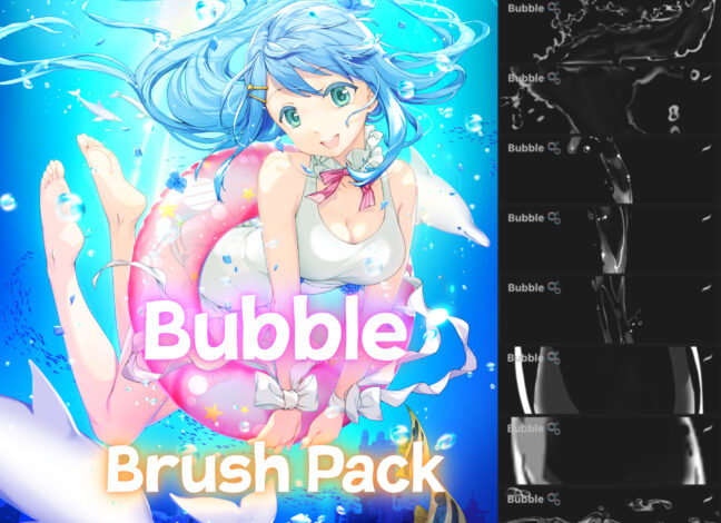 Bubble Splash Procreate Brushes