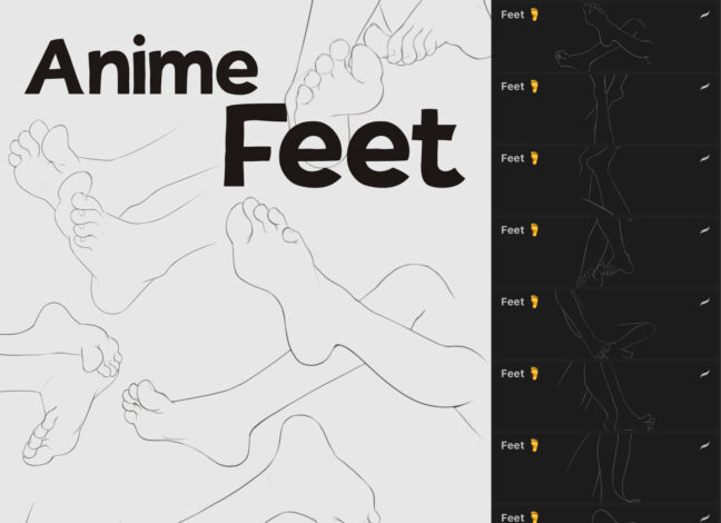 Feet Stamps Procreate Brushes