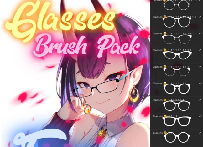 Glasses Procreate Brushes