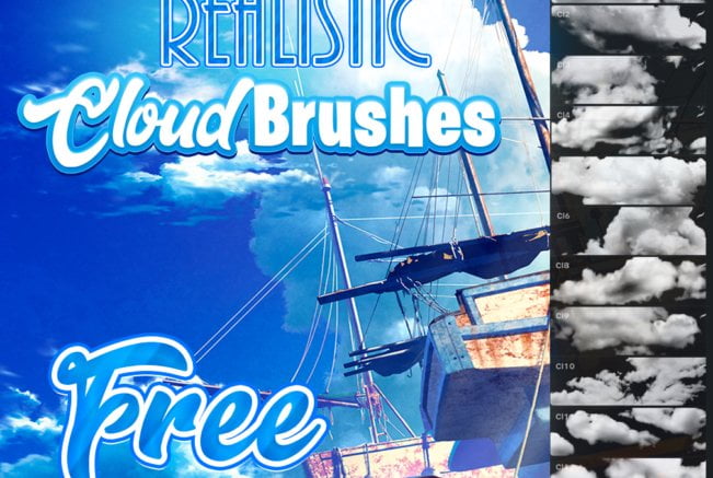 Realistic Clouds Procreate Brushes