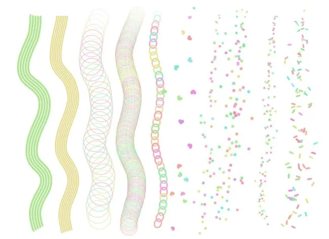 Anime Party Procreate Brushes