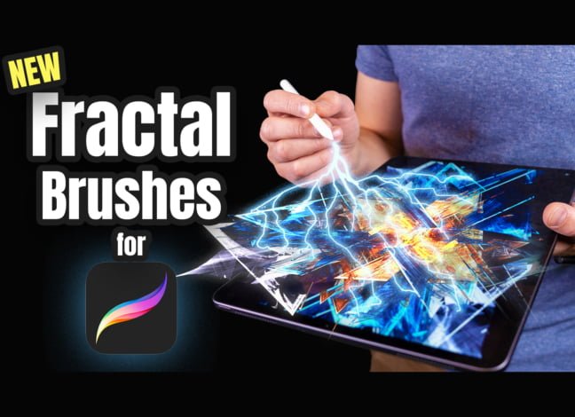 Fractal Procreate Brushes