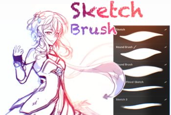 Sketch Paint Procreate Brushes