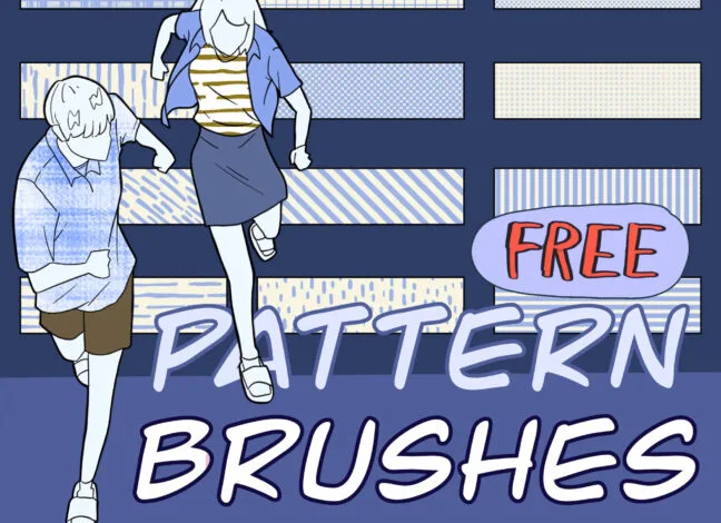 15 basic pattern procreate brushes 15 Basic Pattern Procreate Brushes