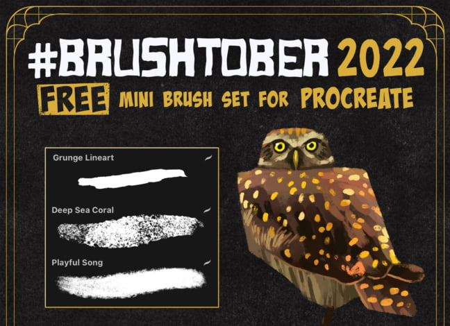 Brushtober 2022 Mini Brush Set