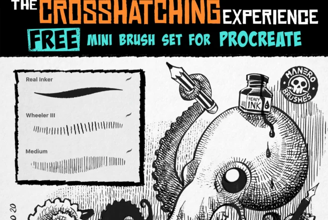 Crosshatching Experience Brush Set
