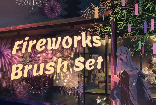 Fireworks Procreate Brush Set