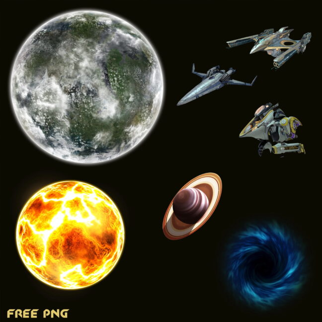 galactic procreate brush set 1 Galactic Procreate Brush Set