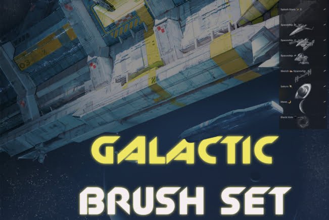 Galactic Procreate Brush Set