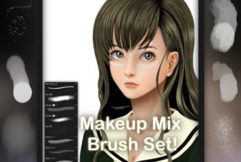 Makeup Mix Procreate Brushes