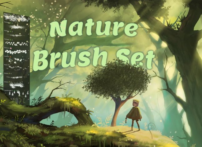 Nature Procreate Brush Set