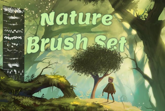 Nature Procreate Brush Set