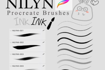 Nilyn Ink Procreate Brushes