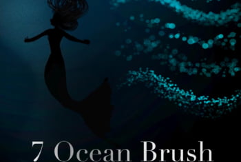 Ocean Bubble Procreate Brushes