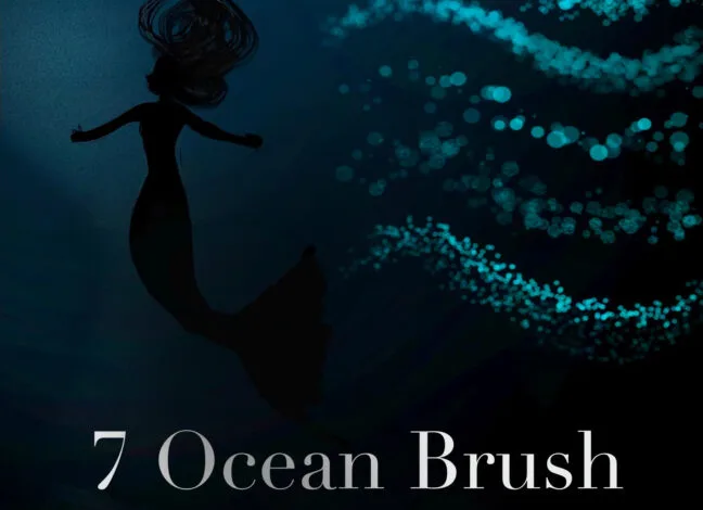 Ocean Bubble Procreate Brushes