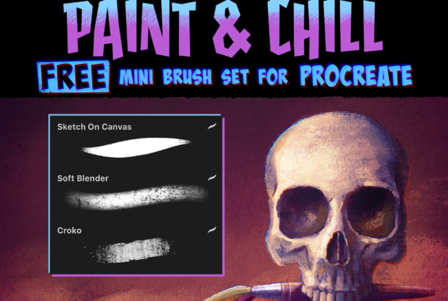 Paint & Chill Procreate Brush Set
