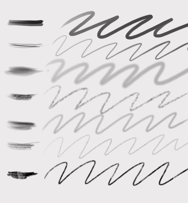 Pencil Sketch Procreate Brushes