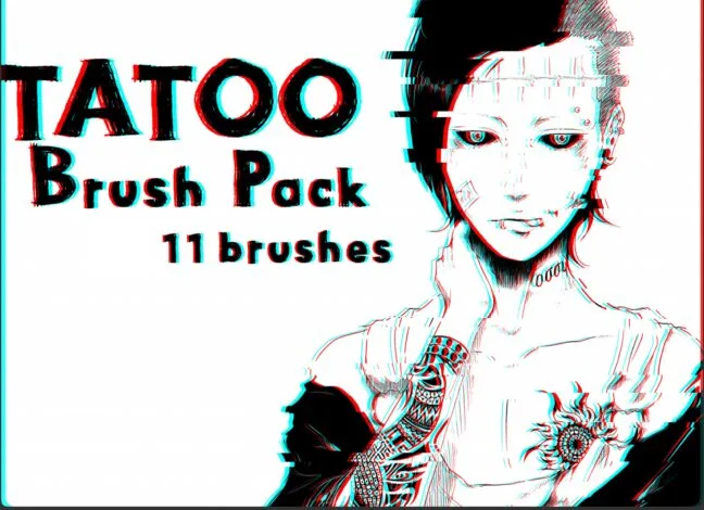 Tattoo Stamps Procreate Brushes