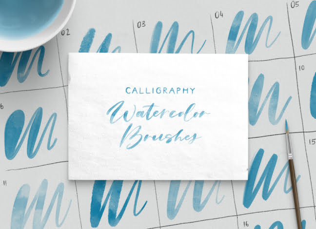 Watercolor Calligraphy Brushes