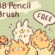 8B Pencil Procreate Brush