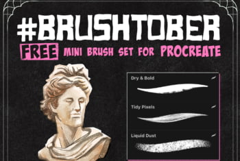 Brushtober 2020 Mini Brush Set