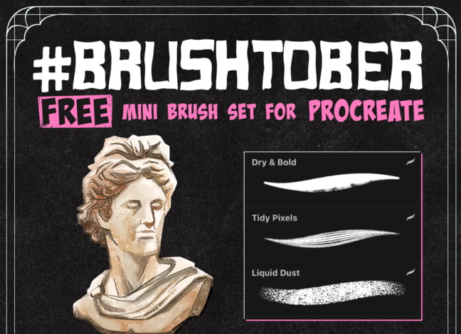 Brushtober 2020 Mini Brush Set