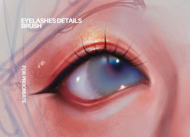 Eyelashes Details Brush + Tutorial