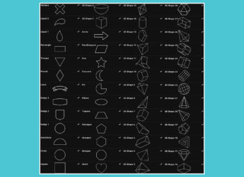Shape Brushes Procreate Pack