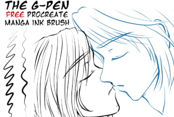Manga Ink Procreate Brush