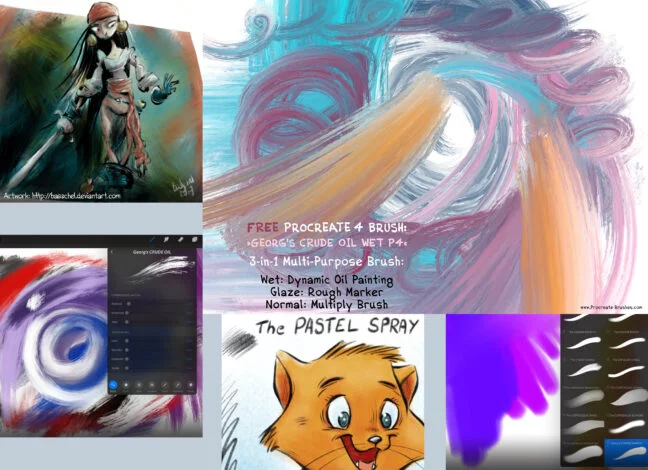 paint procreate brush pack Paint Procreate Brush Pack