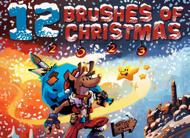 Procreate Brushes of Christmas 2023