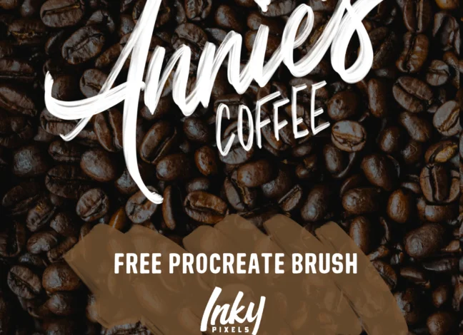 Smooth Coffee Procreate Brush