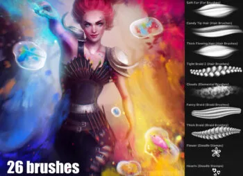 Best of Sandra Procreate Brushes