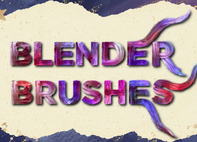 blender procreate brush set 1 Blender Procreate Brush Set