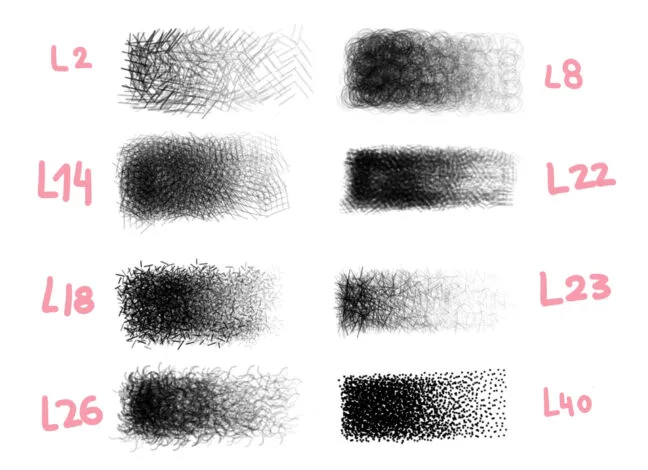 lines dots textures procreate brushes 1 Lines Dots Textures Procreate Brushes