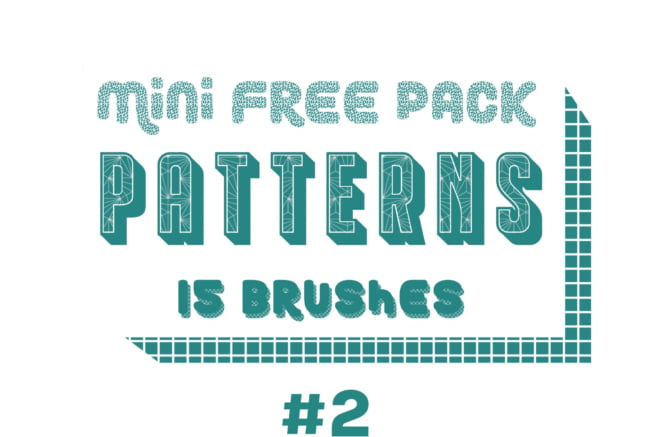 Patterns Procreate Brush Pack #2