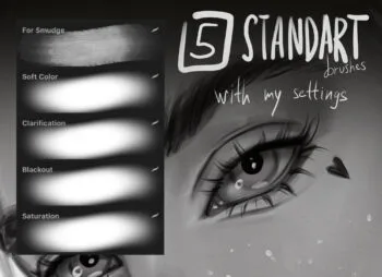 Standard Procreate Brushes