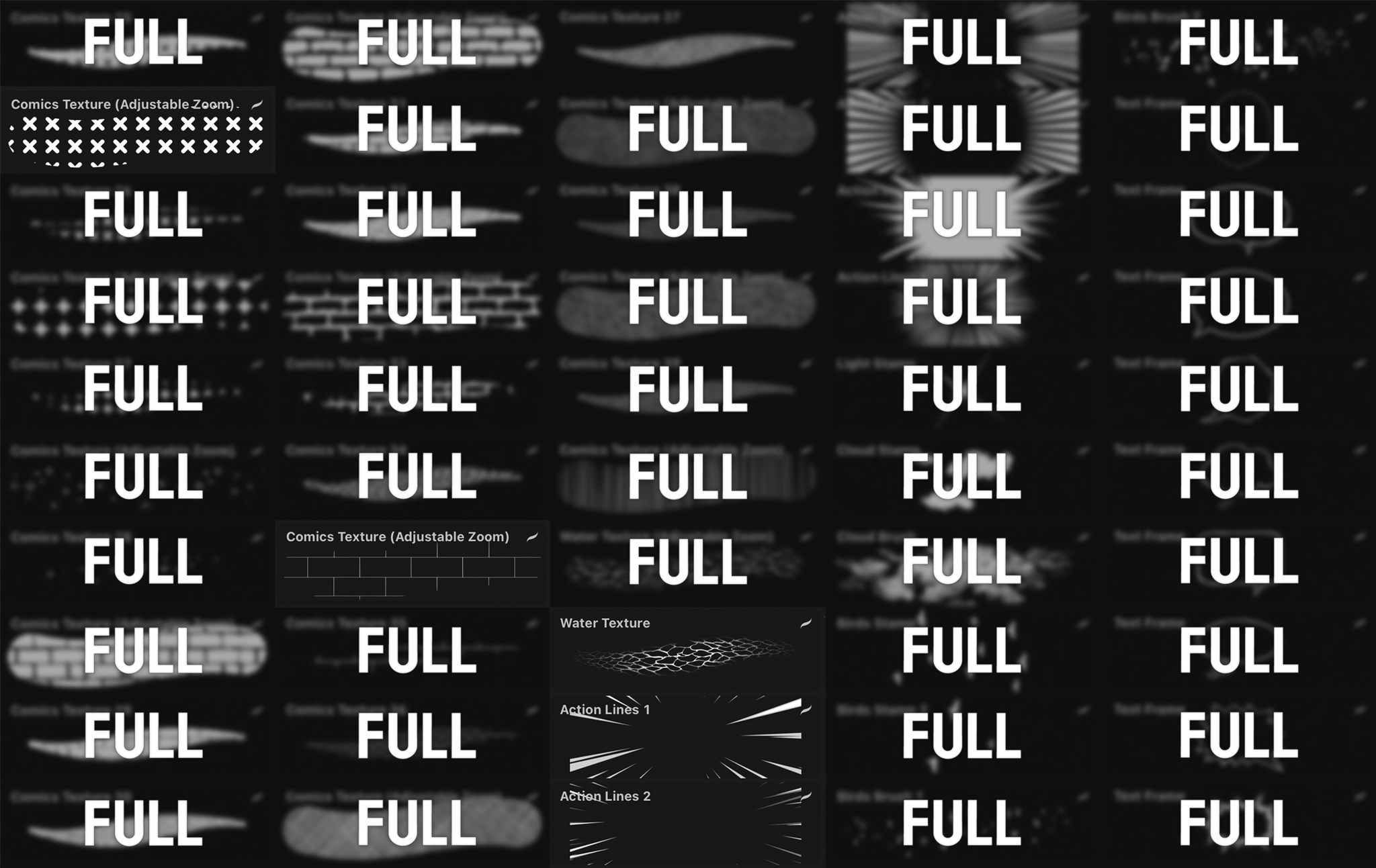 Comic Book Procreate Brush Set Graphicsbunker