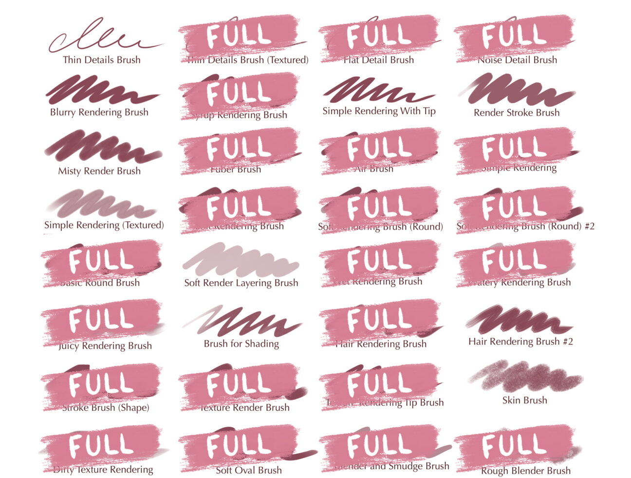 Rendering Procreate Brushes Graphicsbunker