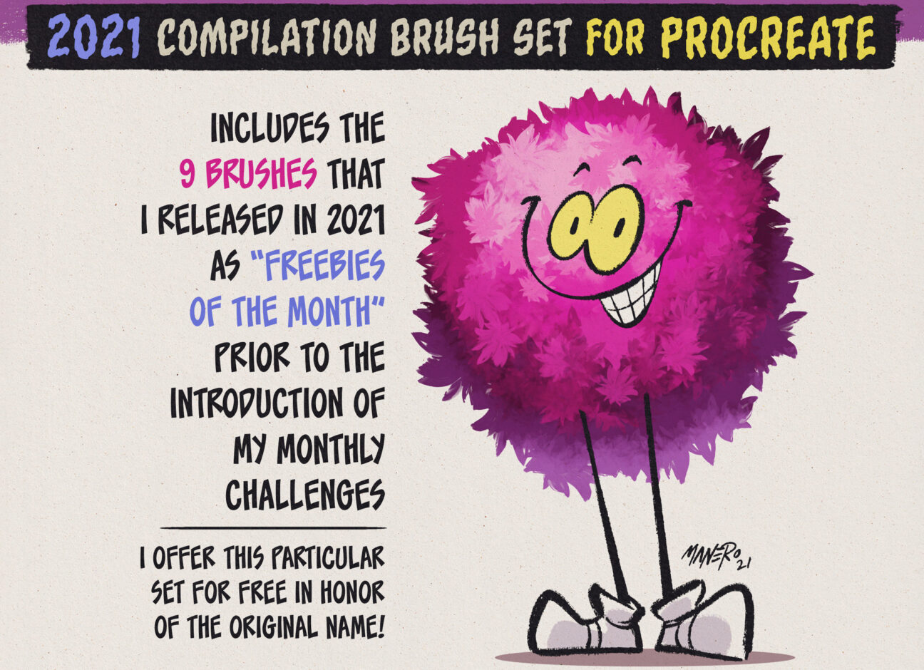 Furry Pattern Procreate Brushes Graphicsbunker